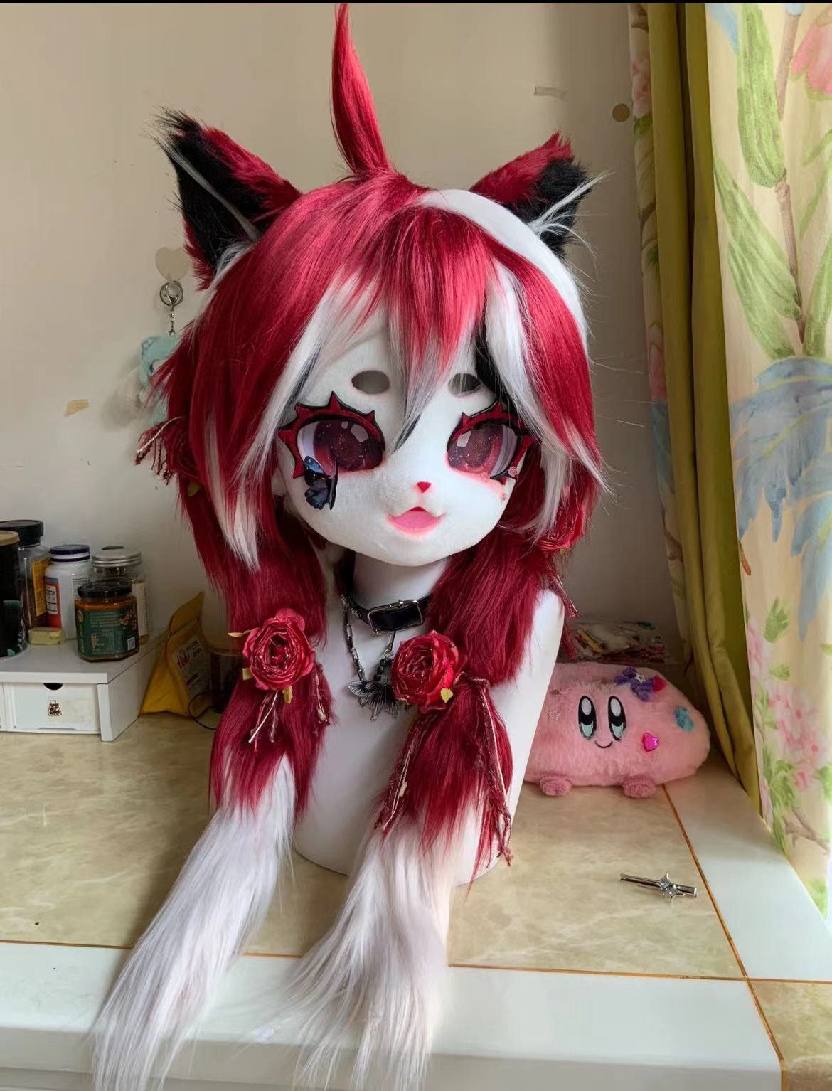 着ぐるみ ファースーツ ヘッド 毛皮の羊 彼女へのかわいい 着ぐるみ ファースーツ ヘッド 毛皮の羊 彼女へのかわいい