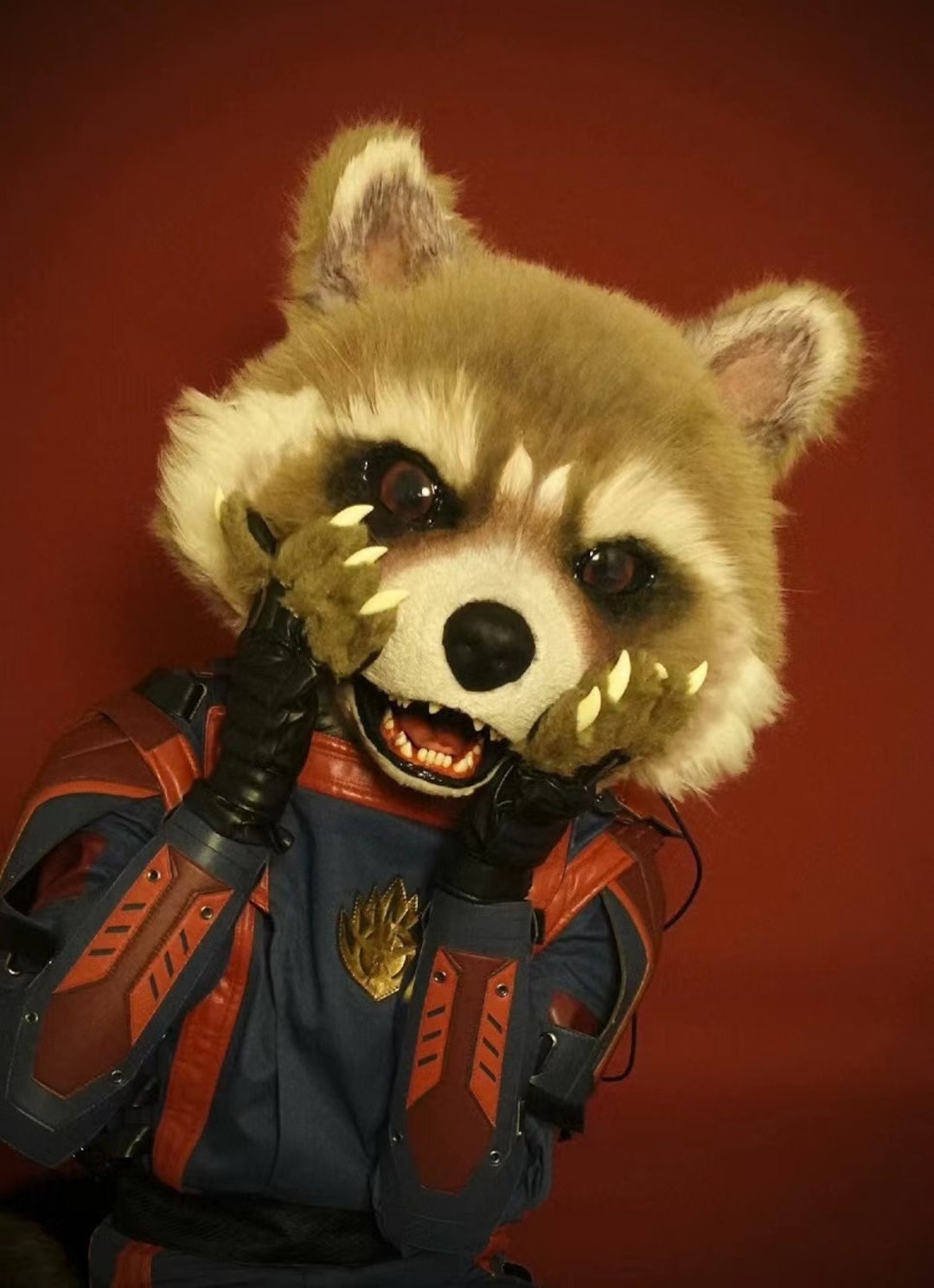 Guardians of the Galaxy Rocket Raccoon Custom Cosplay