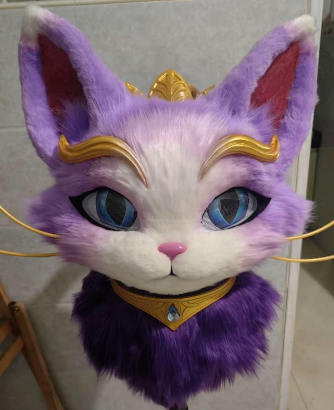 Cosplay LOL Yuumi the Magical Cat Furry Fursuit Head, Fursuit Head, Furry,  Fursuit, Furry, Fursuit Mask, Fursona, Furry Art Ktcatvintage