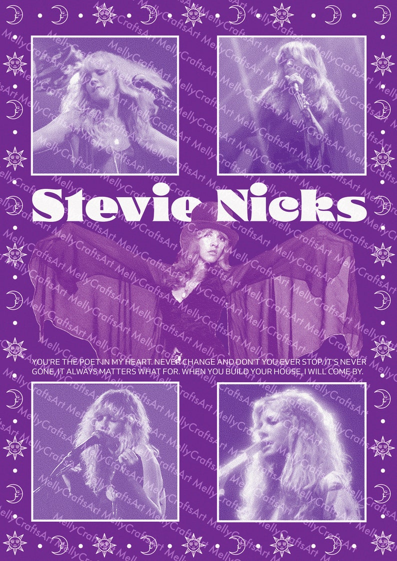 Stevie Nicks Digital Download Poster Stevie Nicks Hippie Poster stevie-nicks-digital-download-poster-stevie-nicks-hippie-poster