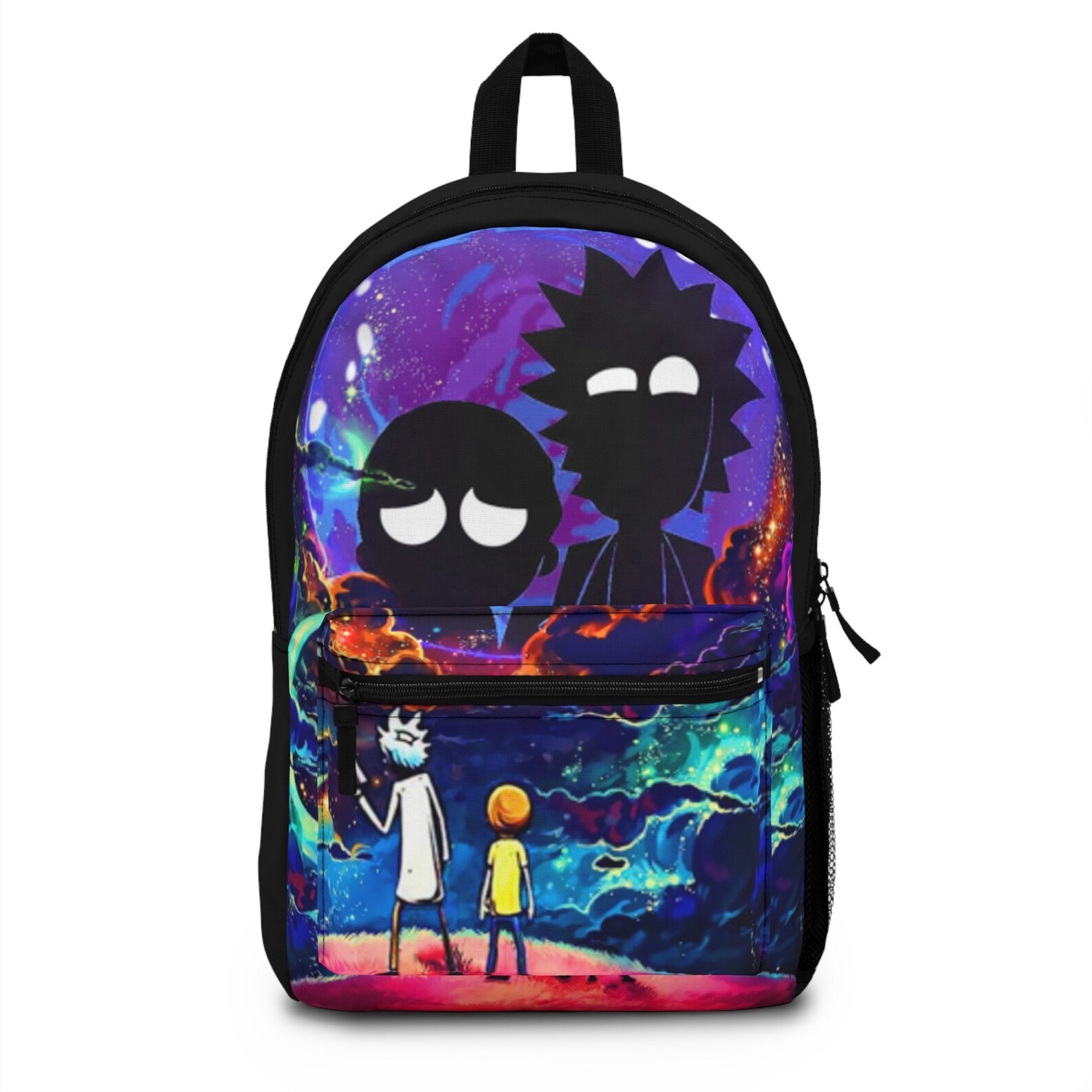 Rick And Morty Backpack
 Rick and Morty Backpack Aesthetic Backpack Purple Backpack Cartoon