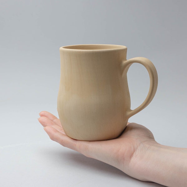 Large mug plaster mold for slipcasting