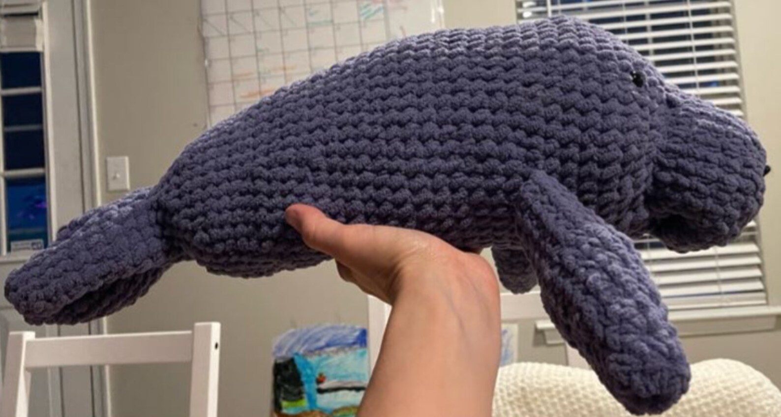 Giant Manatee Stuffed Animal - Etsy