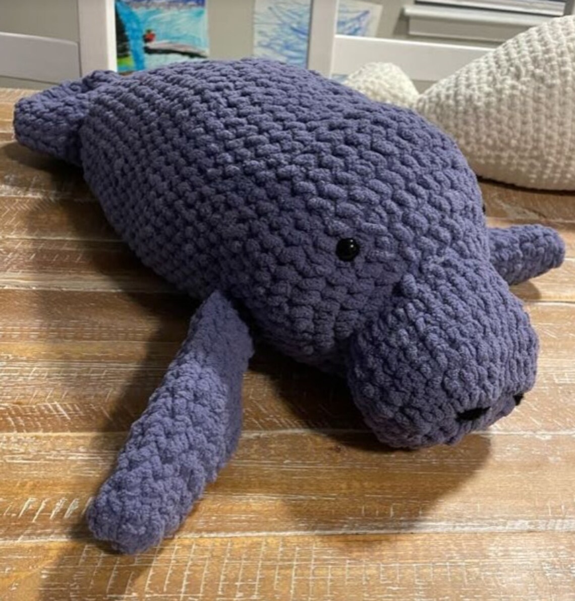 Giant Manatee Stuffed Animal - Etsy