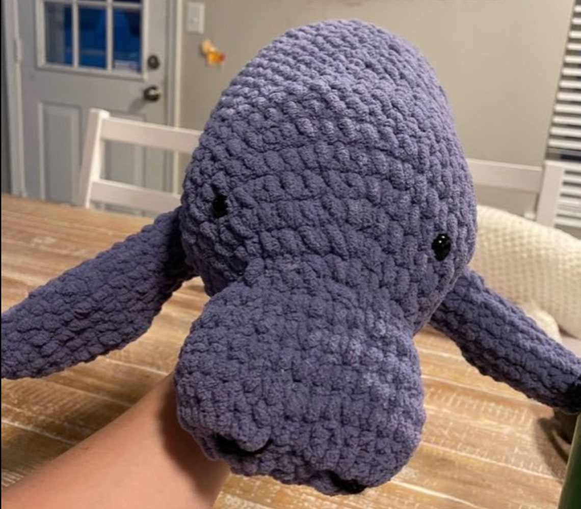 Giant Manatee Stuffed Animal - Etsy