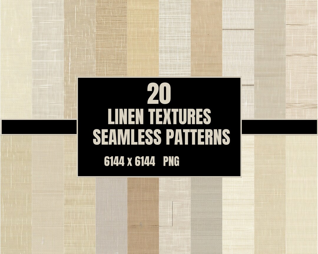 20 Linen Texture Seamless Pattern, Digital PNG, Graphic Design Resource ...