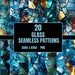 20 Glass Seamless Patterns PNG - Digital Paper - Digital Download ...