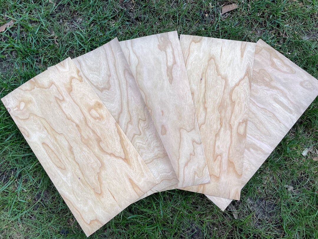 Craft Cherry Wood Veneer Sheets 5 Pieces 6 X 12 Each Sheet Strong 2 Ply ...