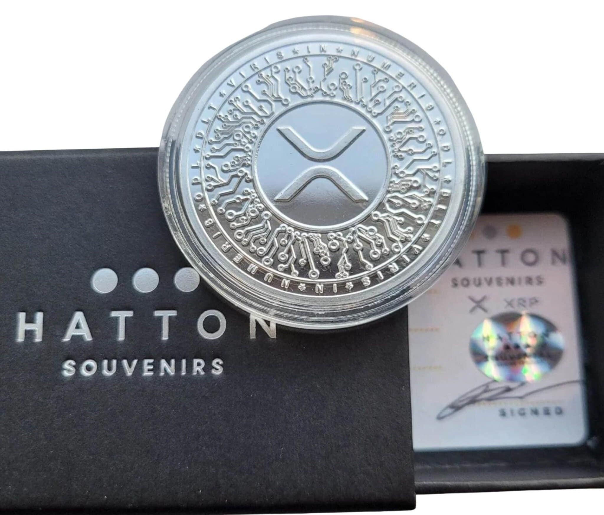 XRP シルバーコイン トリプルパック: 暗号通貨のお土産、限定版 - Etsy 日本