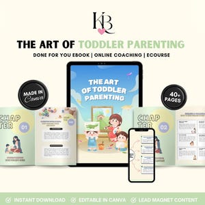 E-book The Art of Toddler Parenting, Percorso genitoriale, Sviluppo del bambino, Abilità sociali per bambini, Suggerimenti per i genitori, Programma di coaching online