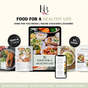 Libro electrónico sobre alimentos para una vida saludable, libro electrónico sobre dietas, libro electrónico sobre alimentos saludables, plan de comidas saludables, consejos de nutrición, libro electrónico PLR, recetas saludables, dietas