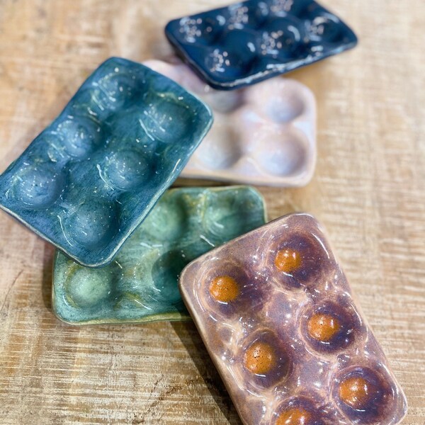 Ceramic Egg Holder Etsy