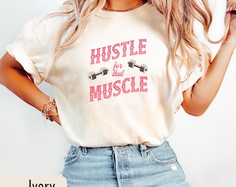 Womens Weightlifting Shirt Comfort Colors Gym Tee Fitness T Shirt Lifting Top Cute Cowgirl Gymwear Strong Woman Gift Weightlifting Shirt