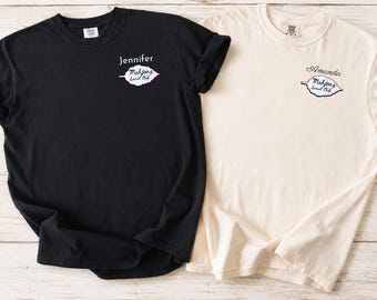 Custom Mahjong Shirt Women, Personalized Mahjong Crew Shirt, Comfort Colors Tee, Mahjong Social Club, Player Game Night, Mahjong Mom Gift
