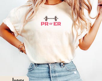 Camiseta unissex para levantamento de peso, cores confortáveis, camiseta fitness para academia, top de levantamento de peso, roupa de ginástica fofa, presente para mulher forte, camiseta para levantamento de peso