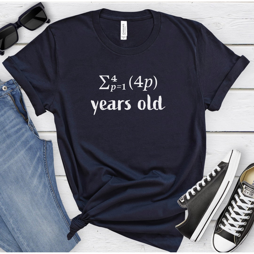 40th Birthday Shirt, Math Shirt, 40th Birthday Gift, Gift for Math ...