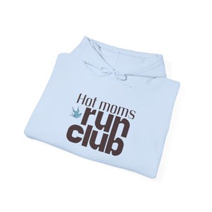 Running Hoodie Hot Moms Run Club Shirt Retro Runner Sweater Marathon Training Gift Fitness Graphic Sweatshirt image 13