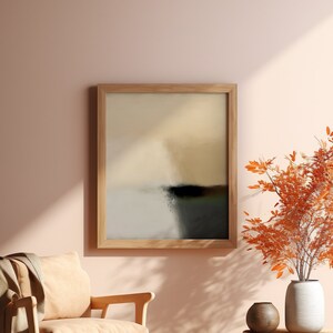 Wabi Sabi Art, Earth Tones Painting, Japandi Wall Art, Above Bed Art, Abstract Painting