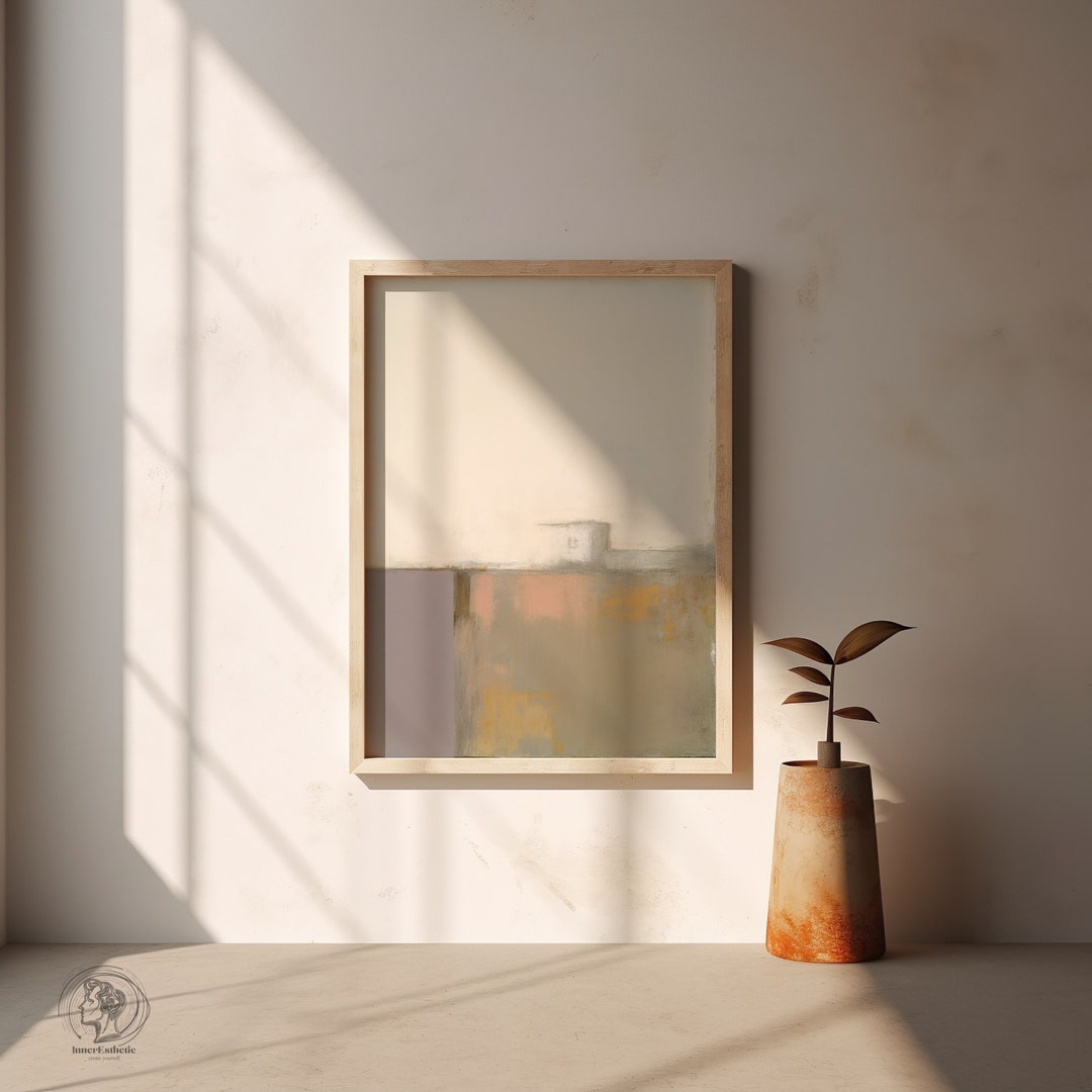 Japandi Wall Art, Wabi Sabi Wall Art, Japandi Art, Earth Tone Wall Art ...