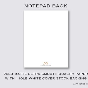 Black Bow Personalized Notepad | Paper Notepad, to Do List, Feminine ...