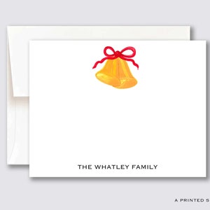 Weihnachtsglocken Grußkarten Set | Weihnachten, Weihnachtsschleife, neues Haus, Geschenk für sie, Urlaub, Housewarming, Weihnachtsgeschenk