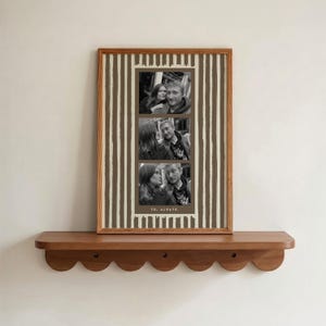 Striscia fotografica personalizzata - Regalo personalizzato con foto per coppie, migliori amici, sorelle, fidanzati, fidanzate