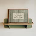 Toilet Paper Print – Funny Bathroom Wall Art, Farmhouse Vintage Striped Decor