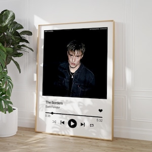 Cartaz musical personalizado, impressão de letras de música, impressões de capas de álbuns, presentes de música ou artista favoritos, presentes musicais personalizados, impressões de bandas personalizadas