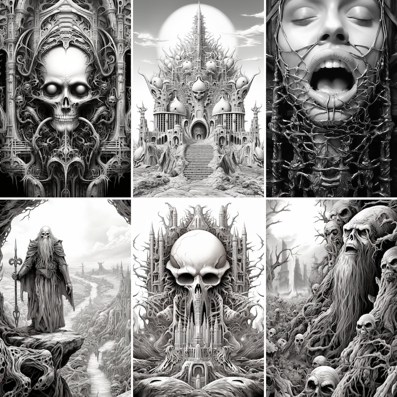 adult coloring, kids coloring book, coloring page, fantasy coloring, dark fantasy, Gothic horror, dark academia prints, greyscale drawing, erotica art anime, erotica hentai manga, dark sadomasochism, surreal coloring, female clip art,