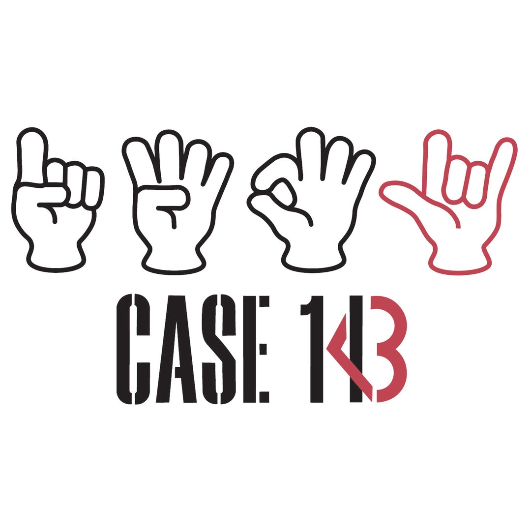 Case 143 Hands & Title Set twocolors Special Instructions Etsy