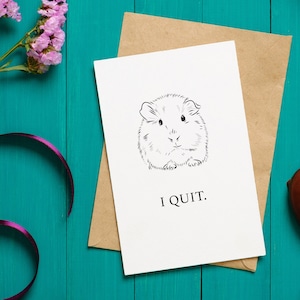 I Quit Card