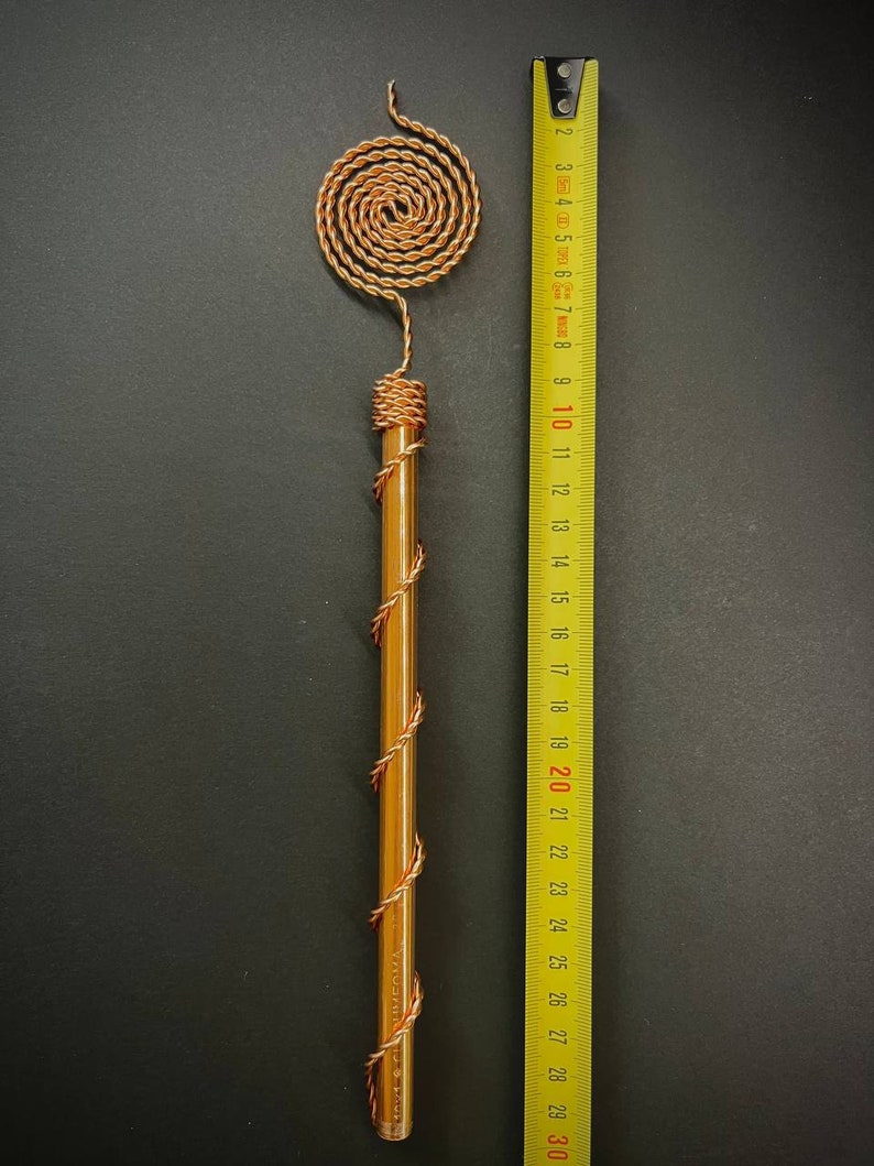 Ekoträdgårdspresent – Tensor Tesla-kopparantenner | Elektrokulturverktyg för naturlig växttillväxt och livfull jordenergi (4-pack) bild 8