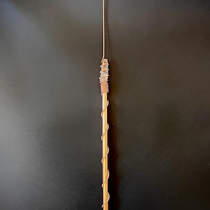 Quartz Crystal Electroculture Copper Antenna: Tensor Ring Plant Growth (53 cm)