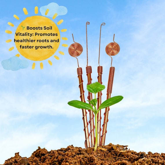 Fil De Cuivre Électroculture 20m - 16 Gauge Fil Cuivre Pur Pour Jardinage Et Stimulation Des Plantes