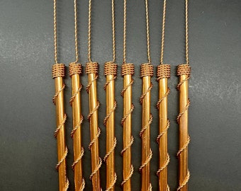Electroculture Copper Antenna (Double Pack): Handcrafted Tensor Weave for Plant Growth