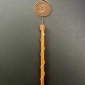 Ekoträdgårdspresent – Tensor Tesla-kopparantenner | Elektrokulturverktyg för naturlig växttillväxt och livfull jordenergi (4-pack) bild 5