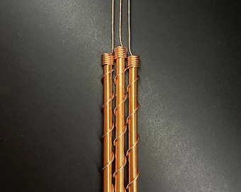 Efficient Crop Yield Enhancement - Electro Culture copper Antennas (1 box - 3 pcs. ) 33cm (12.99inch) length and 10mm (0.39 inch) diameter