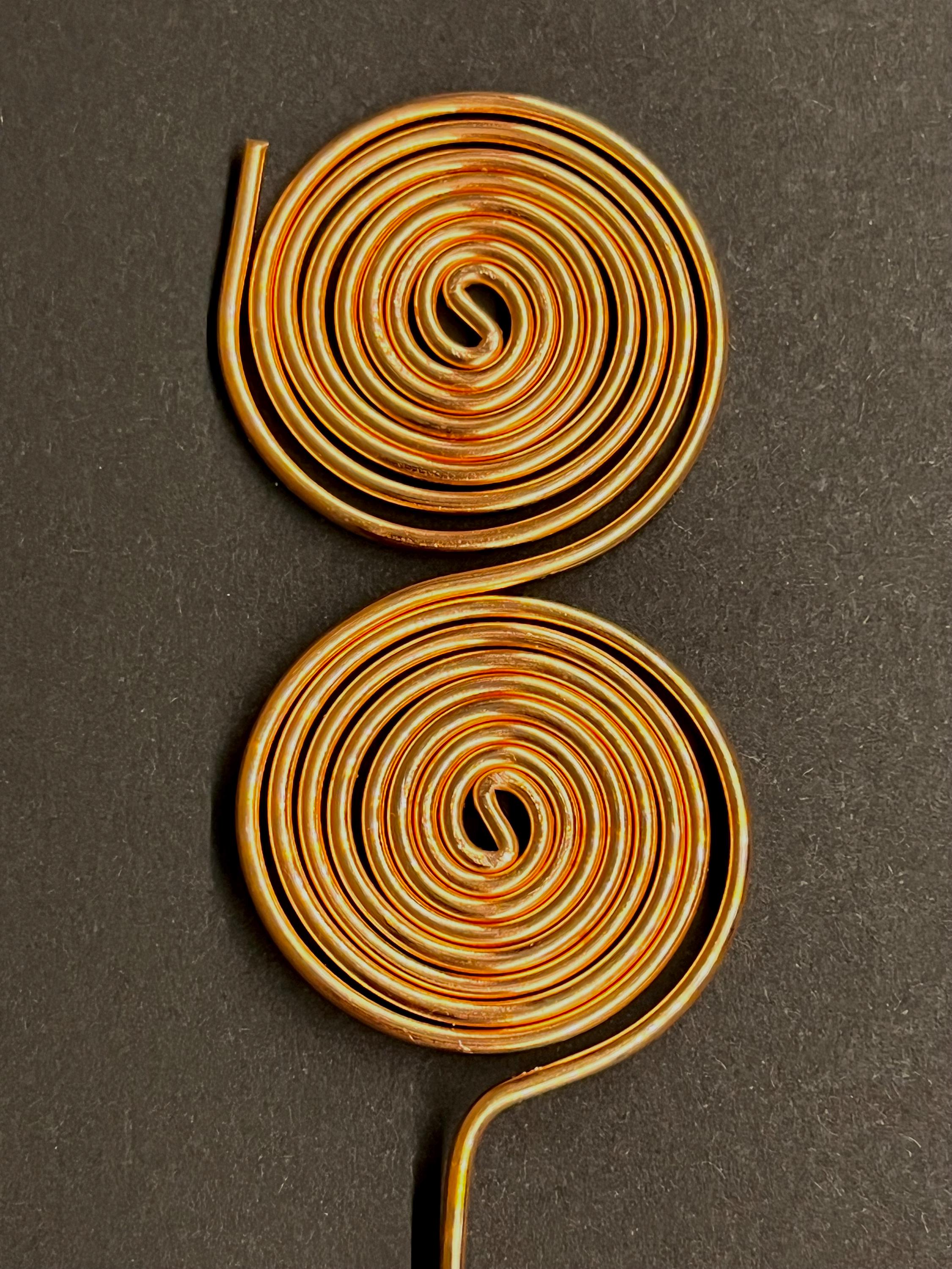 Spiraalvormige Bindruggen, 100 Stuks Dubbele Draadbindspoel, Handig Gebruik, 360 Graden Draaibaar voor Bestandsrapportage voor A4-papier (GOLD