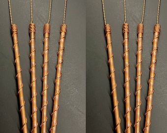 Electroculture Copper Antenna: Tensor Weave Garden Soil Booster (Double Pack)