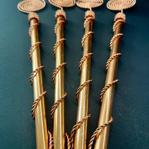 Ekoträdgårdspresent – Tensor Tesla-kopparantenner | Elektrokulturverktyg för naturlig växttillväxt och livfull jordenergi (4-pack) bild 4