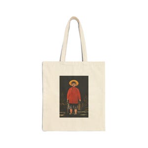 Movie Art Tote Bag, Cotton Canvas- Minas Tirith- Birthday