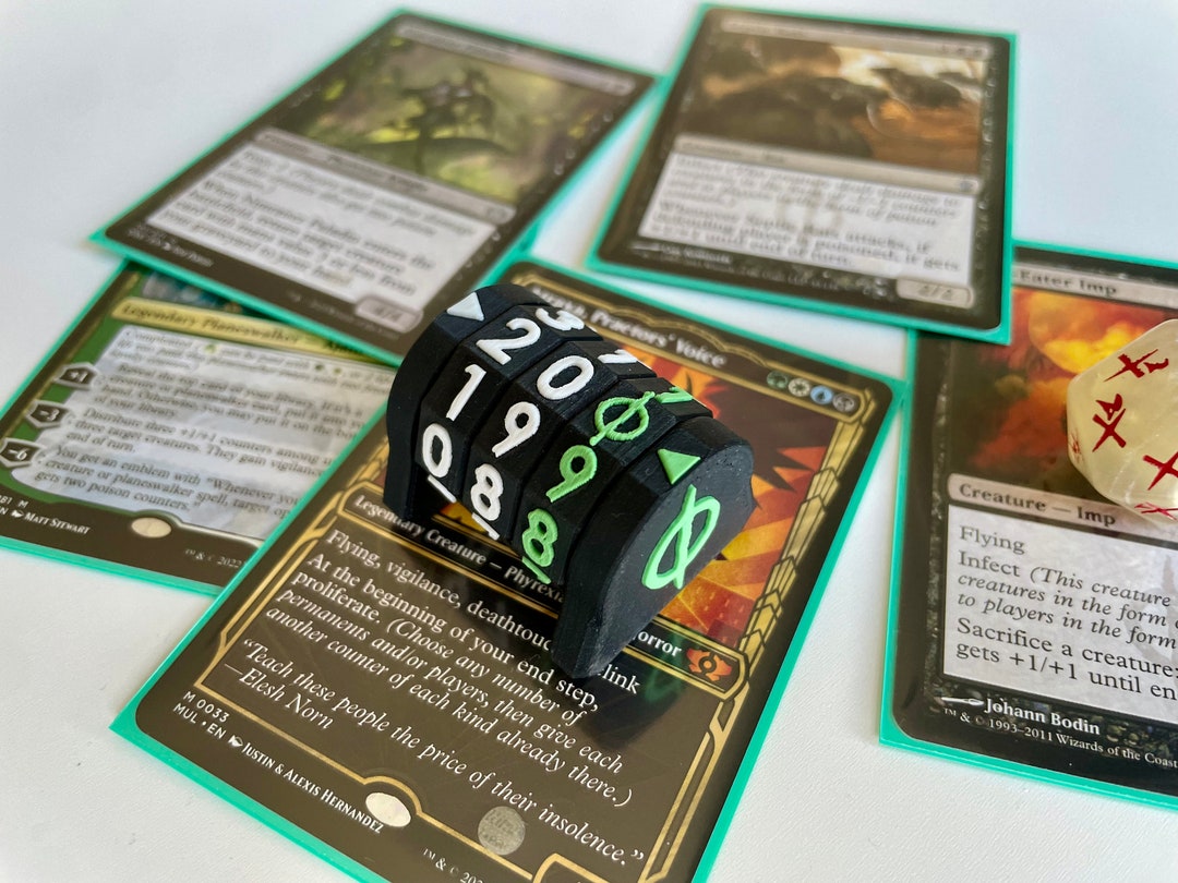 Life and Poison Counter for Magic the Gathering (2 in 1!) - Etsy
