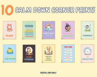 10 Calm Down Corner Prints