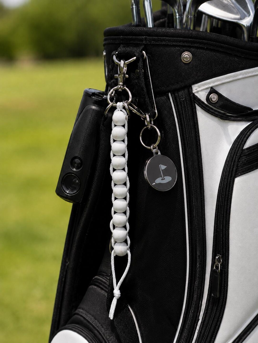 Counter Key Chain Handmade Golf Stroke Counter Keychain – Wooden Beads, Golf Accessory - Etsy