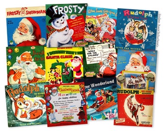 Vintage Christmas Ephemera, Vintage Christmas Decorations, Christmas Journals, Christmas Reproductions, Vintage Christmas Card