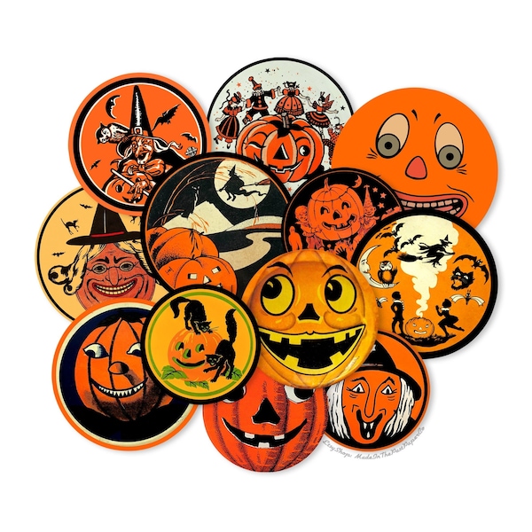 Vintage Halloween Decorations Etsy