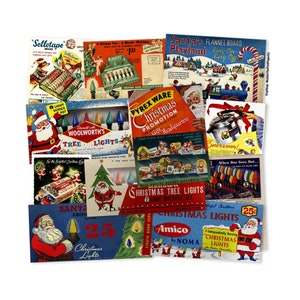 Vintage Christmas Images 12 Piece Assortment Size of Cuts Vary From 2.25&quot; - 3&quot; High-quality Laser Reproductions, Christmas Ephemera
