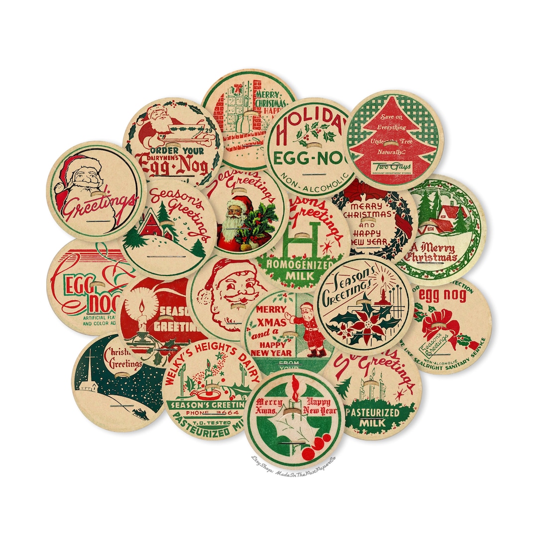 Vintage Christmas Die Cuts 