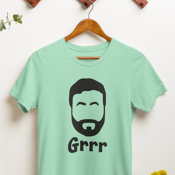 Funny 'Grrr' Graphic Tee, Gift for Dad