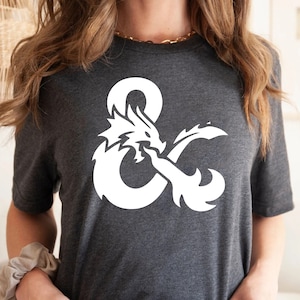 Dungeon and Dragons Shirt, D&D shirt, DnD Symbol Clothing,  Dungeon Master Shirt, Valentine Christmas Shirt
